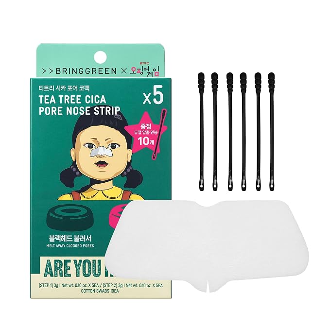 Bring Green Tea Tree Cica Pore Nose Strip #8 - Box of 30 (Wholesale)