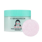 Bring Green Tea Tree Cica Trouble Soothing Toner Pad Pink Edition