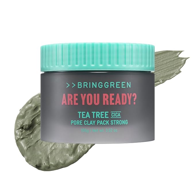 Bring Green x Squid Game Tea Tree Cica Pore Clay Pack Strong #9 - Box of 40 (Wholesale)