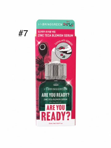 Bring Green Zinc Teca Blemish Serum 25ml bottle with packaging