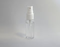 Clear body mist spray bottle