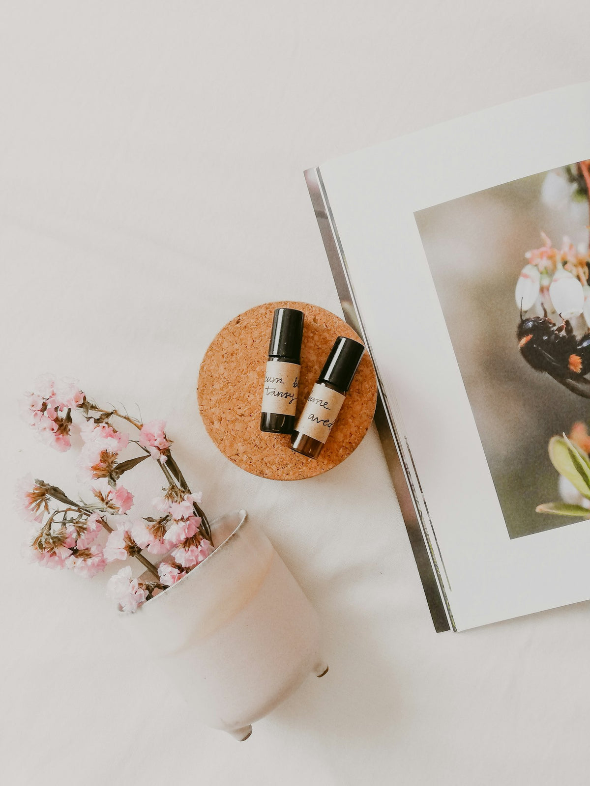 Perfume oil roller bottles